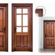 Alpujarreñas, производство дверей из дерева в стиле рустик, резные межкомнатные двери в рустическом стиле